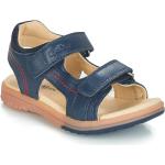 Sandales Kickers bleues en cuir Pointure 29 pour enfant en promo 