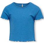 T-shirts à manches courtes Only bleus look fashion pour fille de la boutique en ligne Amazon.fr 