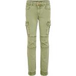 Pantalons cargo Only verts en coton look fashion pour fille en promo de la boutique en ligne Amazon.fr avec livraison gratuite 