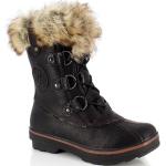 Bottes de neige & bottes hiver  Kimberfeel noires en caoutchouc à fermetures éclair Pointure 41 pour femme en promo 