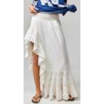 Jupes longues Kimchi & blue blanches en coton smockées lavable en machine Taille M style bohème pour femme 