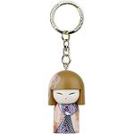 Kimmidoll Porte clé poupée japonaise Kokeshi Kaona - Friend 5cm VERSION ANGLAISE