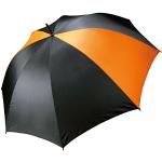 Kimood Storm - Parapluie (Taille unique) (Noir/Ora