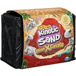 Spin Master Kinetic Sand Dino XCavate Kit de recherche de squelette de dinosaures Sable et accessoires