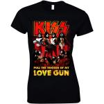 T-shirts à motif New York Kiss look Rock 