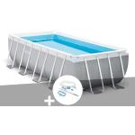 Kit piscine tubulaire Intex Prism Frame rectangulaire 4,88 x 2,44 x 1,07 m + Kit d'entretien