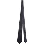Cravates en soie KITON gris anthracite Tailles uniques pour homme 