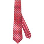 Cravates en soie KITON rouges Tailles uniques pour homme 