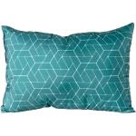 Coussins turquoise en polyester 