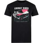 Knight Rider Néon 2002 T-Shirt, Noir, S Homme