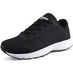 Chaussures de running noires légères pour pieds larges Pointure 44 look fashion pour homme 