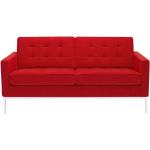 Knoll International Canapé 2 places Florence Knoll rouge