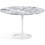 Knoll International Table de salle à manger Saarinen - blanc - Marbre Arabescato-très brillant - Ø 120 cm