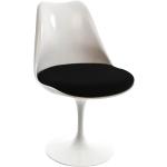 Chaises design Knoll International blanches 