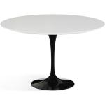 Tables rondes blanches en aluminium diamètre 120 cm 