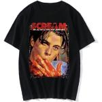 KOGI Cool Scream Movie Scream Horror Movie Shirt Billy Loomis T Shirt Halloween Movie Shirt Black M
