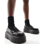 Chaussures casual Koi Footwear noires en caoutchouc à bouts ronds Pointure 36 look Punk pour femme 