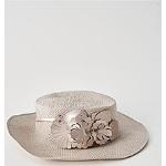 Chapeaux Kontessa gris métalliques 56 cm Taille 3 XL pour femme en promo 