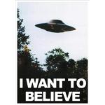 Kopoo X Files I Want to Believe Mulders Office TV Show Poster 16" x 24" (40 x 60 cm) Xfile
