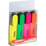 Kores, Marqueur, Highlighter Bright Liner (Multicolore, 4, 5 mm)