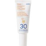 Crèmes solaires teintées Korres bio au panthénol 30 ml pour le visage texture crème 