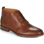 Desert boots Kost marron en cuir à lacets Pointure 43 look casual pour homme en promo 