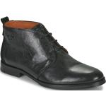 Desert boots Kost noires en cuir à lacets Pointure 42 look casual pour homme en promo 