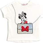 T-shirts à manches courtes blancs en coton Mickey Mouse Club Minnie Mouse Taille 11 ans look fashion pour fille de la boutique en ligne Amazon.fr 