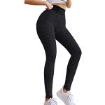 Leggings fantaisie noirs en cuir synthétique Taille 4 XL plus size look fashion pour femme 