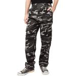 Pantalons Krisp gris camouflage Taille 3 XL look fashion pour homme 