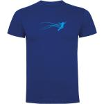 Kruskis Dive Estella Short Sleeve T-shirt Bleu XL Homme