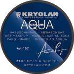Articles de maquillage Kryolan Aquacolor noirs cruelty free 8 ml en promo 