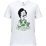 KSS KSS KSS Homme T-Shirt Escobart Narcos Escobar Simpsons Parodie (S)