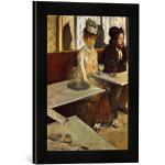 Cadres photos Kunst für Alle noirs Edgar Degas 30x40 