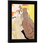 Tableaux de Toulouse-Lautrec Kunst für Alle noirs Moulin Rouge 30x40 