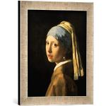 Cadres photos Kunst für Alle argentés Johannes Vermeer 