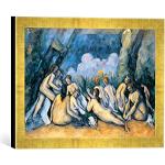 Tableaux de Cezanne Kunst für Alle dorés 30x40 