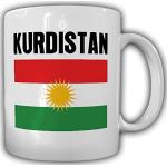 Drapeau Kurdistan Kurdes – Tasse à café # 13323