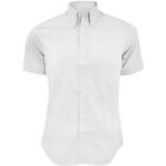 Chemises oxford Kustom Kit blanches Taille XL look fashion pour homme 