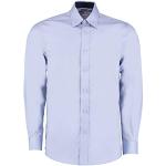 Chemises oxford Kustom Kit bleu marine Taille XS look business pour homme 