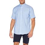 Chemises Kustom Kit bleus clairs à manches courtes à manches courtes Taille XL look business pour homme 