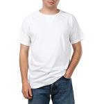 T-shirts K-Way blancs en coton à manches courtes à manches courtes Taille XL look fashion pour homme 