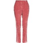 Pantalons L'Autre Chose roses en velours Taille XS pour femme en promo 