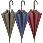 PERLETTI Parapluie automatique Liso Bordure coupe-vent 102 cm 3 couleurs