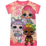 Chemises de nuit manches courtes MGA Entertainment roses à motif licornes look fashion pour fille de la boutique en ligne Amazon.fr 