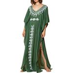 Robes de plage de soirée vertes Tailles uniques look fashion pour femme 