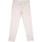 Pantalons blancs en coton à paillettes Taille 11 ans pour fille en promo de la boutique en ligne Yoox.com avec livraison gratuite 