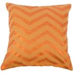 Housses de coussin orange en coton 50x50 cm 