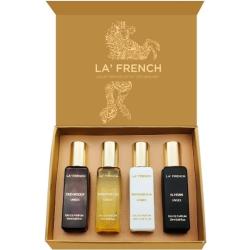 Coffret Parfum La French Oudh 4x20ml | Parfum Oud Extra Longue Durée | Eau de parfum