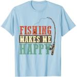 La pêche me rend heureuse Pêche amusante T-Shirt